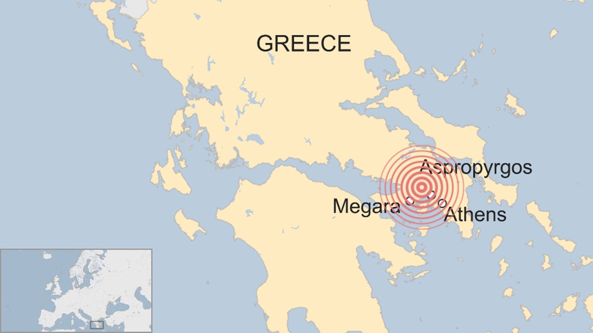 Gempa Yunani Guncang Israel, Empat Kota Terdampak